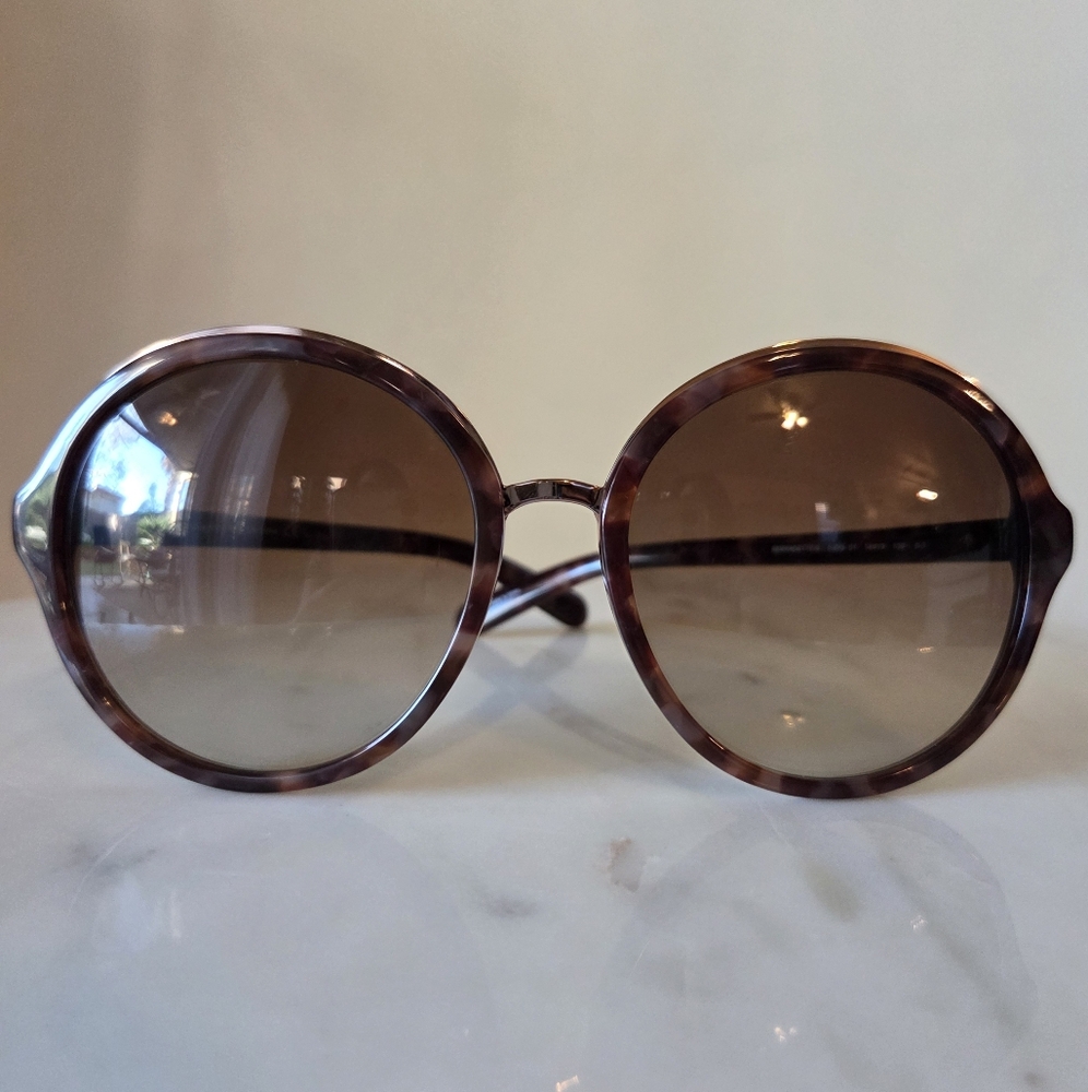 Kate Spade Tortoise Shell Round Sunglasses
